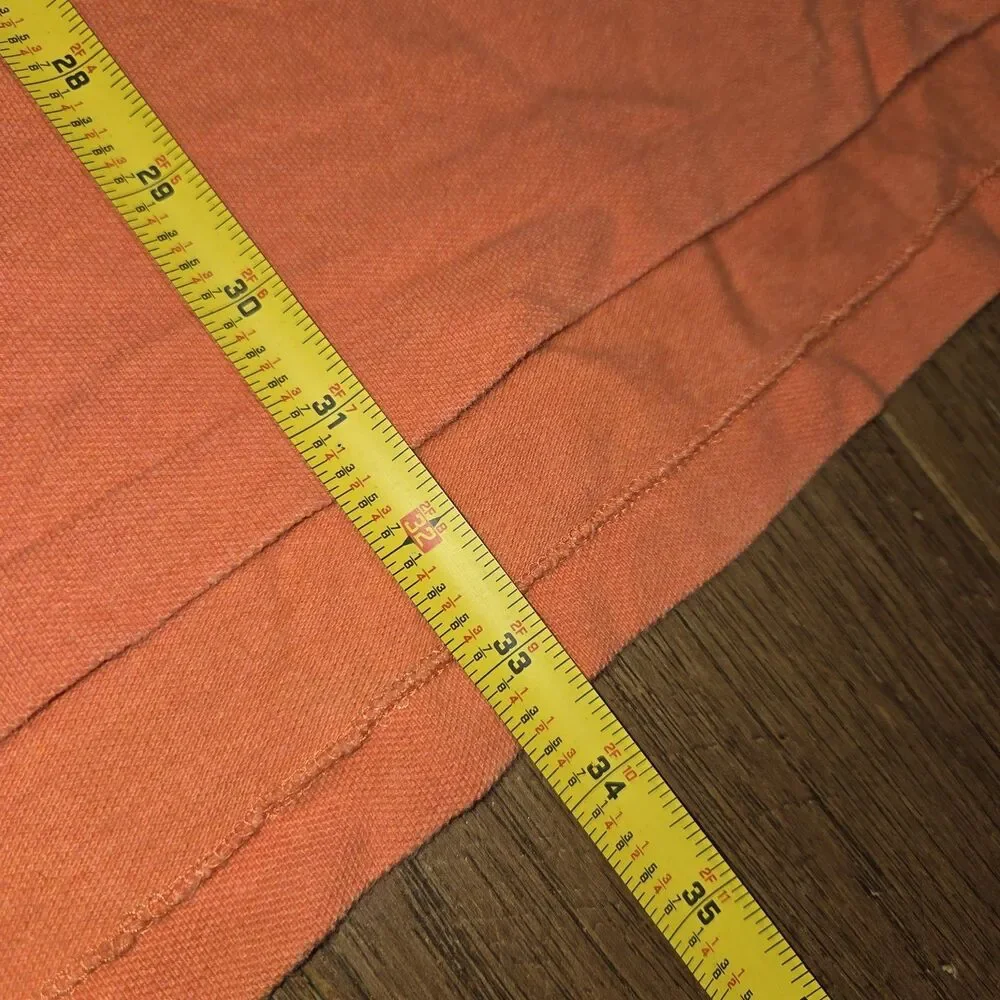 Polo Ralph Lauren Shirt Mens 4XB Big Orange Pony Golf Preppy Casual Cotton